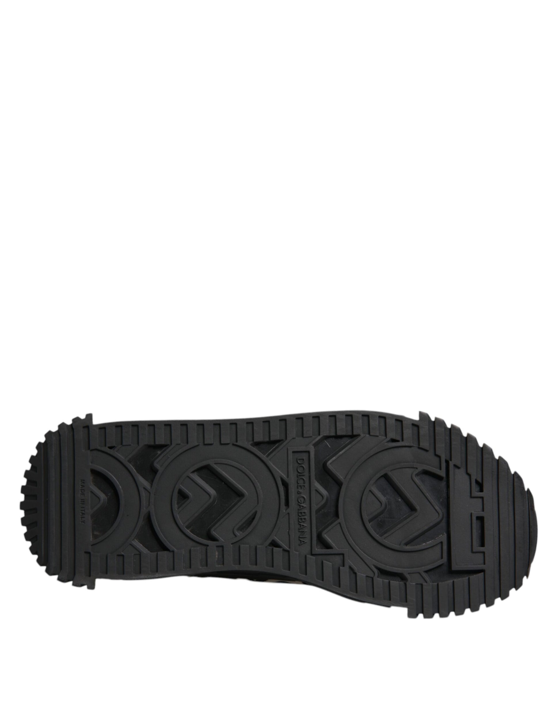 Black Logo Lace Up Low Top NS1 Sneakers Shoes