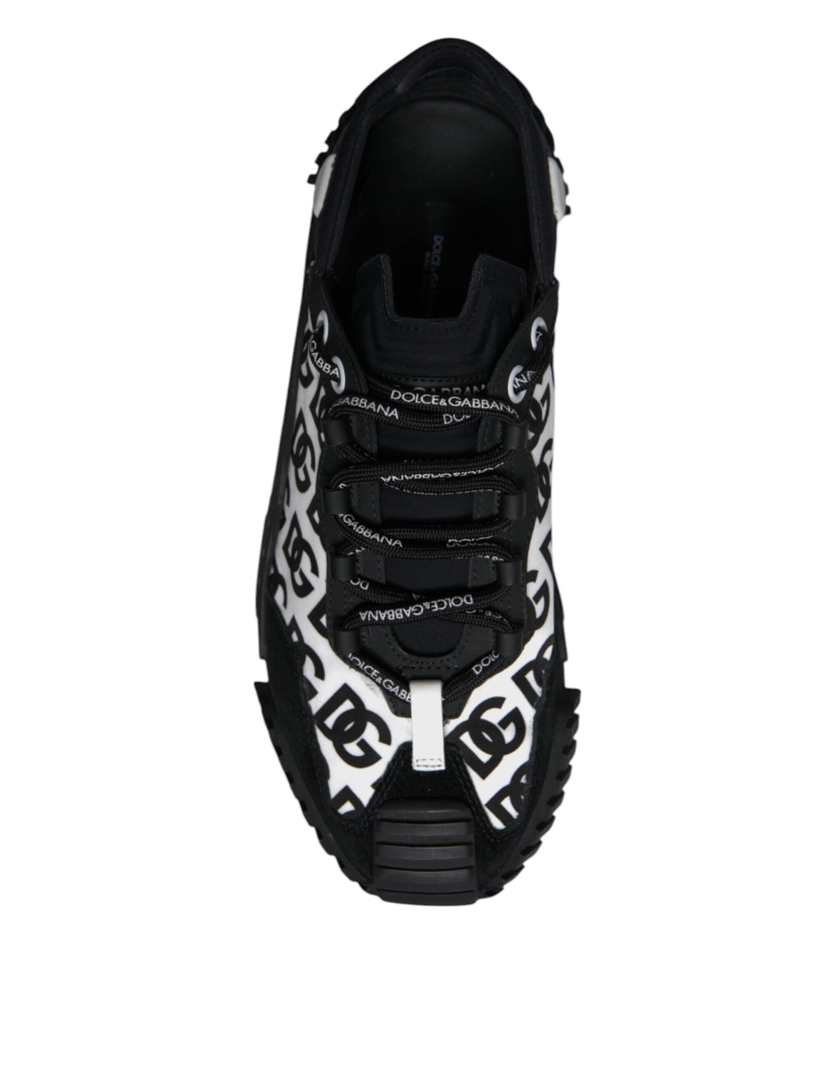 Black Logo Lace Up Low Top NS1 Sneakers Shoes