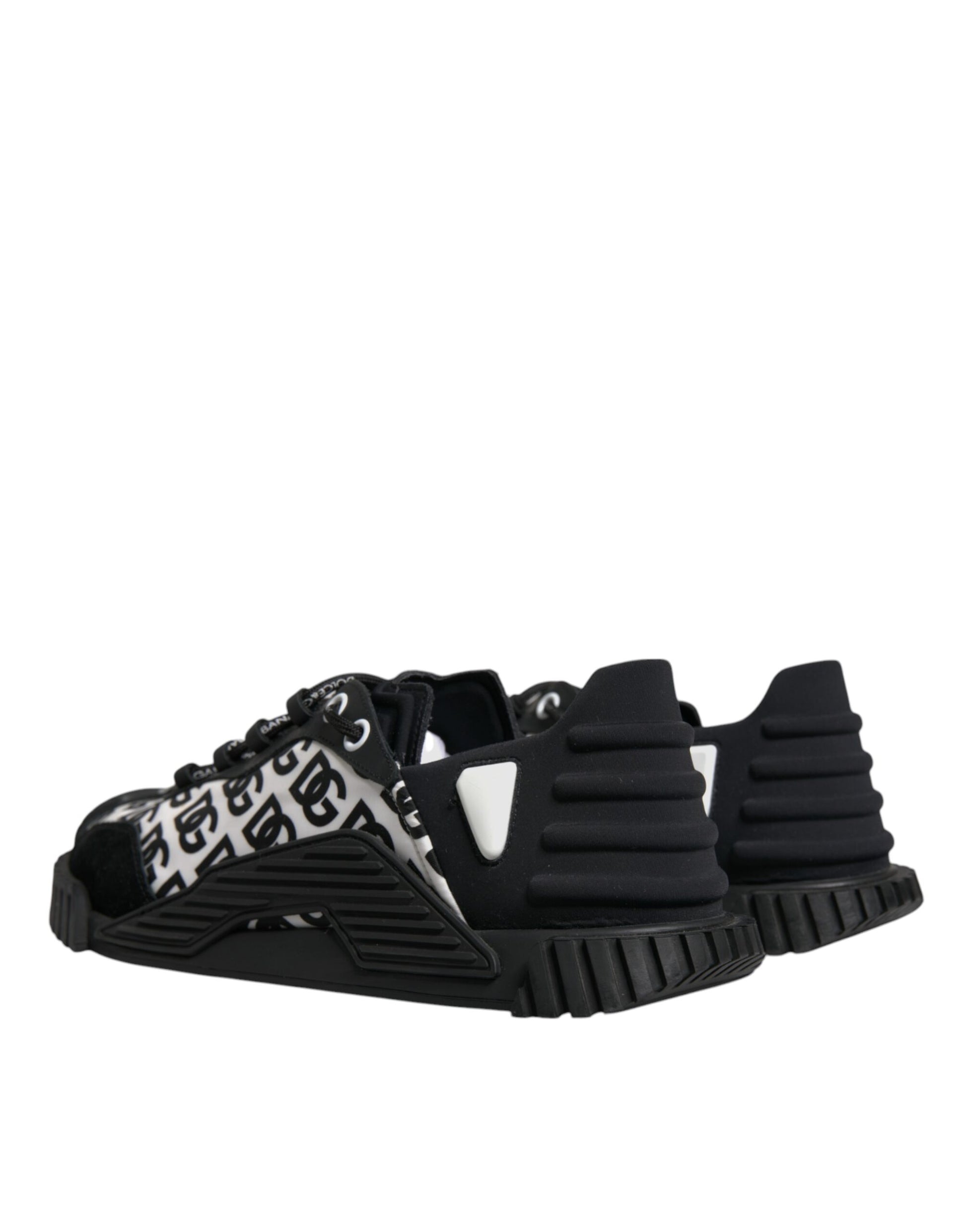 Black Logo Lace Up Low Top NS1 Sneakers Shoes