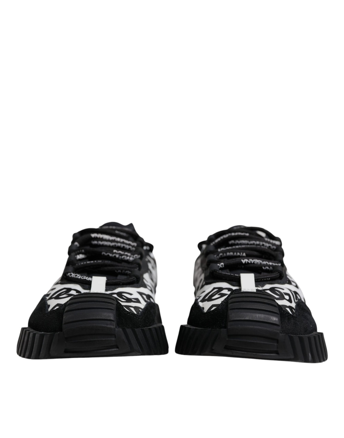 Black Logo Lace Up Low Top NS1 Sneakers Shoes
