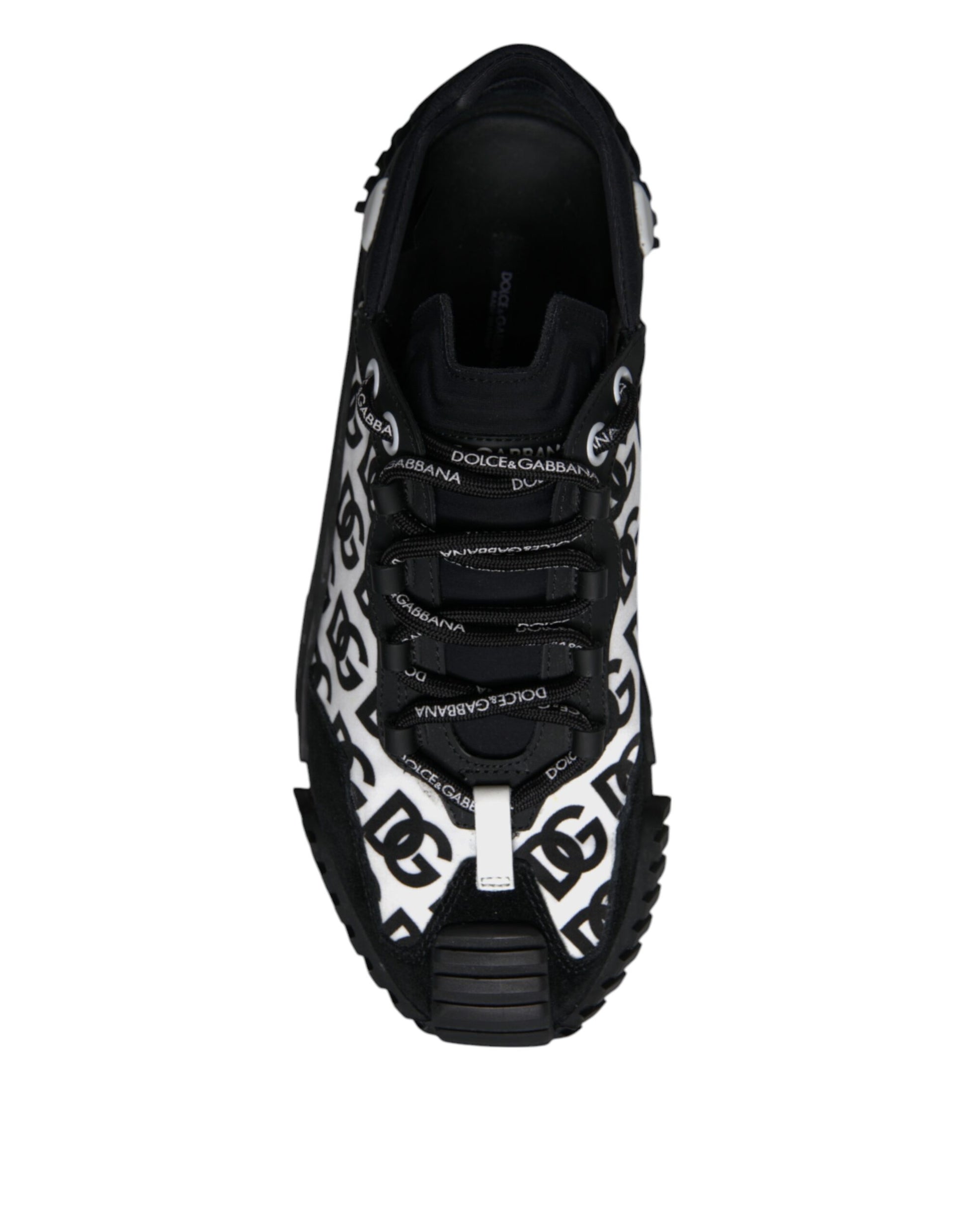 Black Logo Lace Up Low Top NS1 Sneakers Shoes