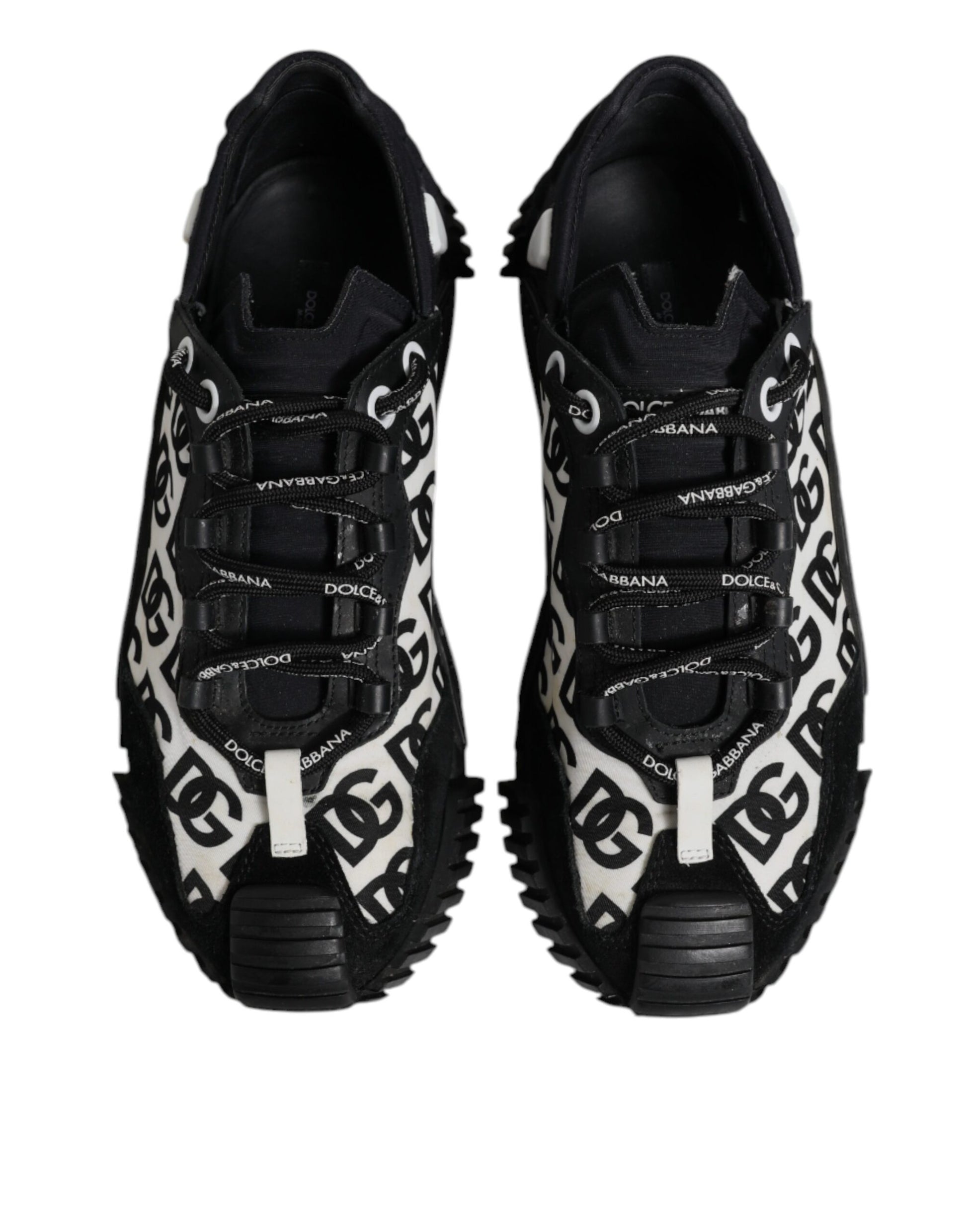 Black Logo Lace Up Low Top NS1 Sneakers Shoes