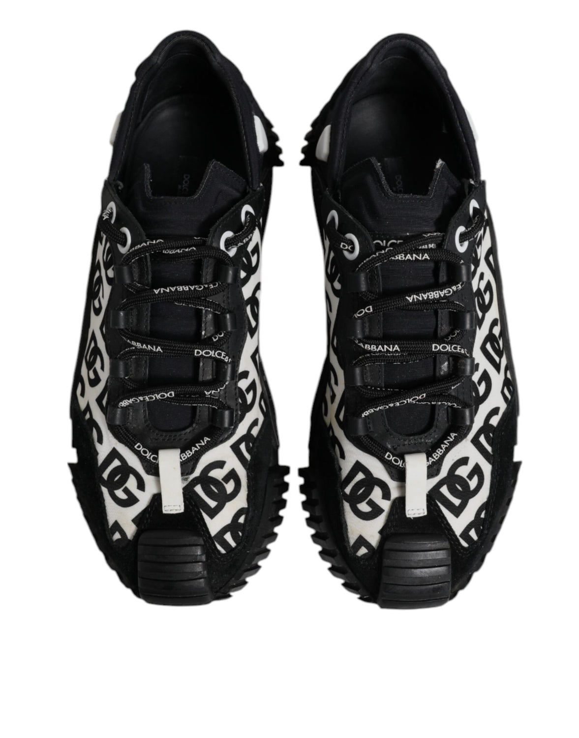 Black Logo Lace Up Low Top NS1 Sneakers Shoes