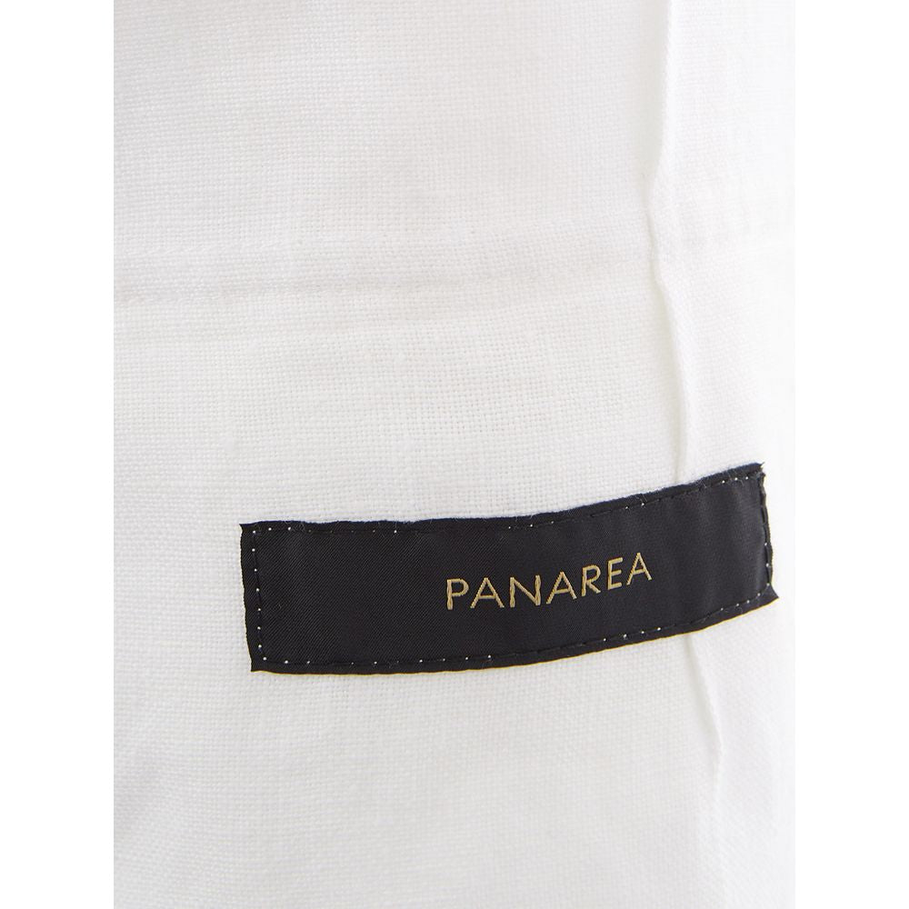 Pristine White Italian Linen Jacket