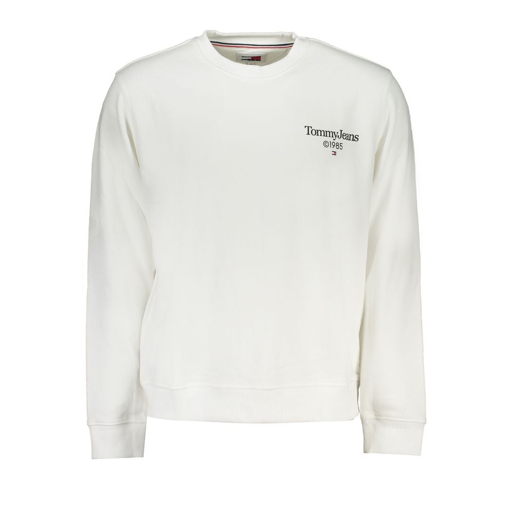 White Cotton Sweatshirt