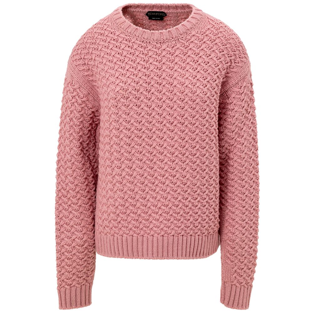 Pink Wool Sweatshirt