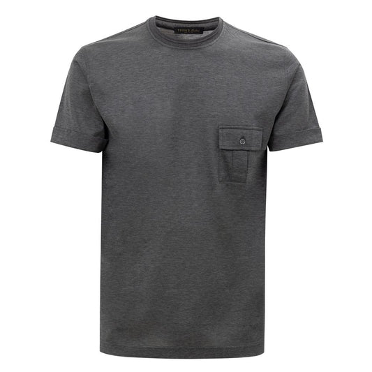 Gray Cotton T-Shirt