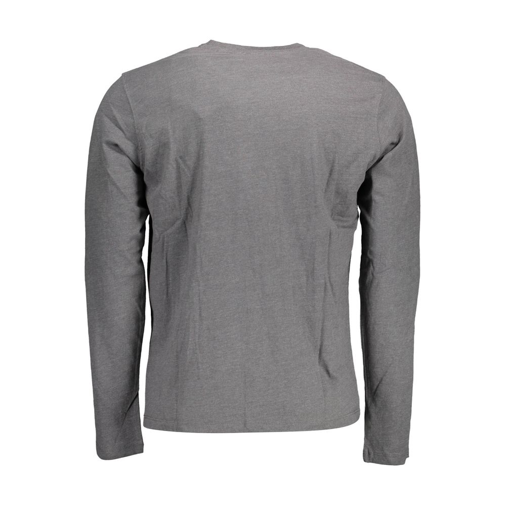 Brown Cotton Men T-Shirt