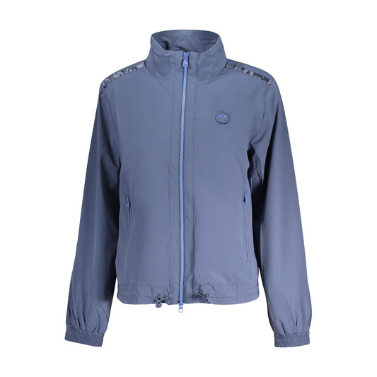 Blu Nylon Women Jacket