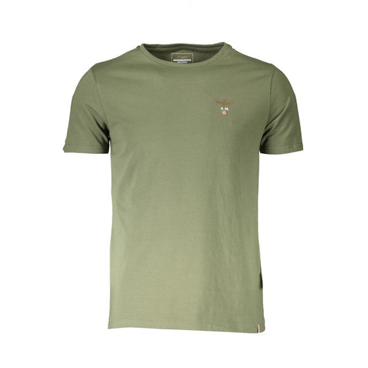 Green Cotton Men Underwear Shirt