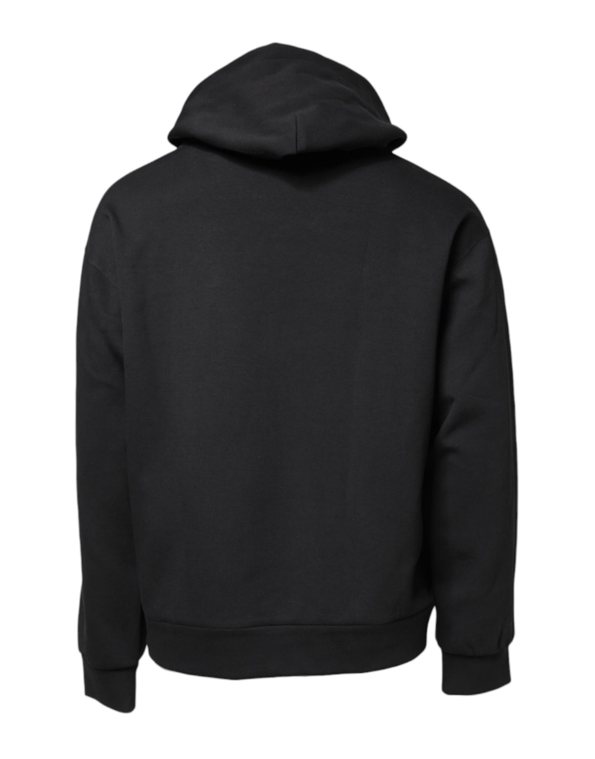 Black Bee Crown Embroidery Hooded Sweater