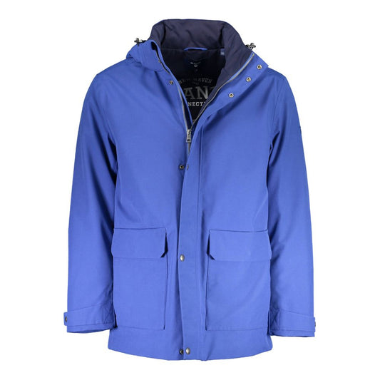 Blue Cotton Jackets & Coat