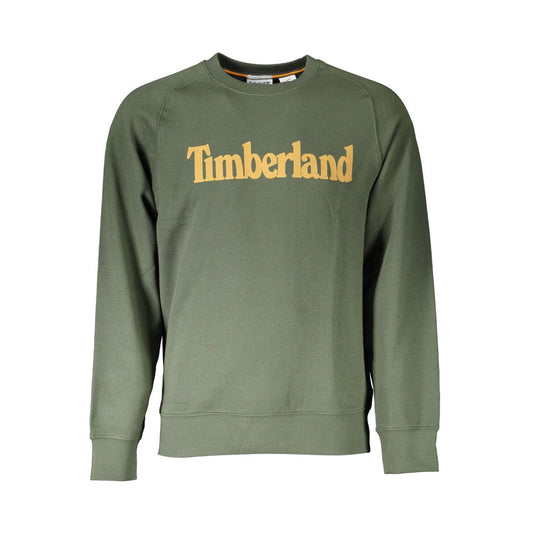 Green Cotton Sweatshirt