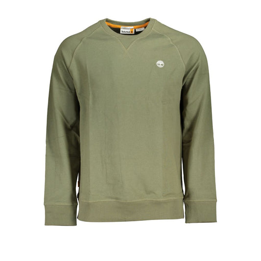 Green Cotton Sweatshirt