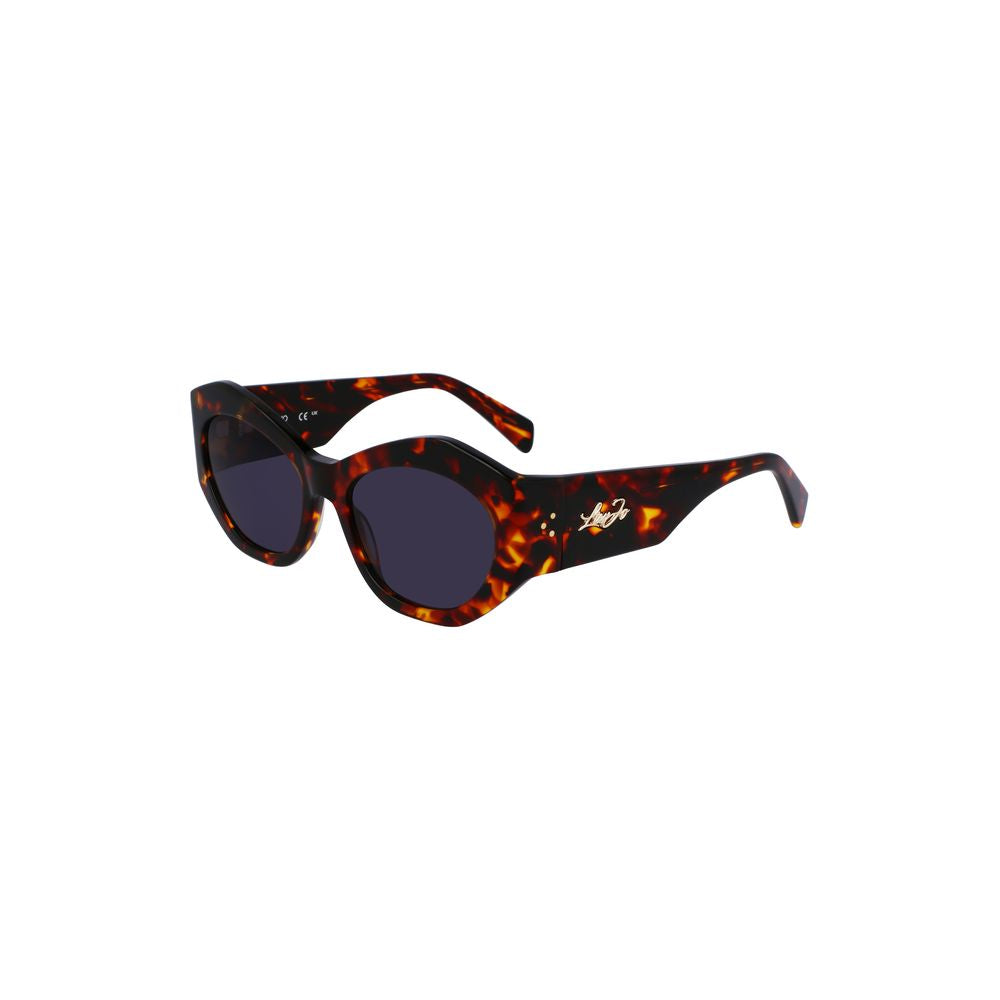 Brown Acetate Women Sunglass