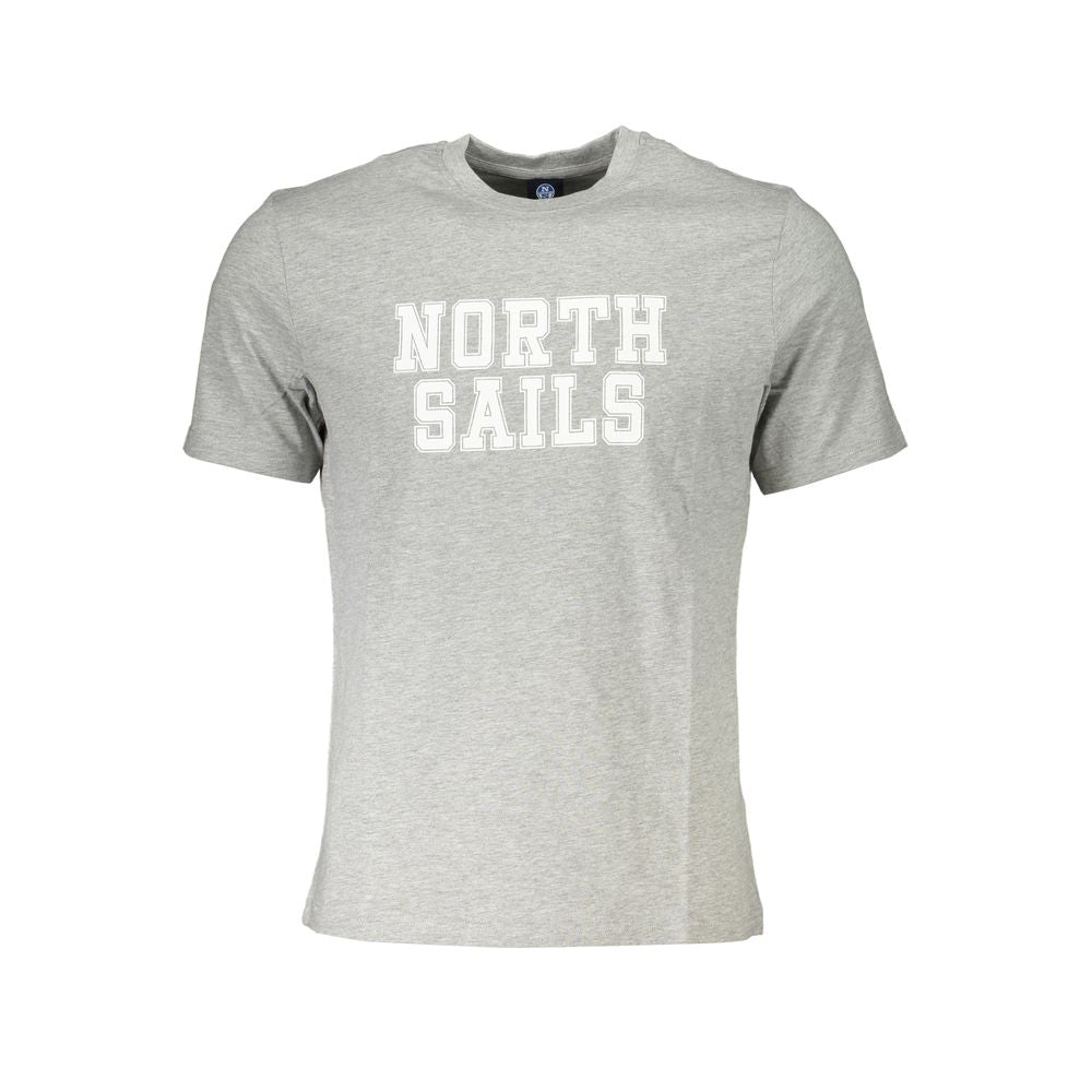 Grigio Cotton Men T-Shirt