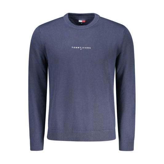 Blue Polyester Men's Sweater