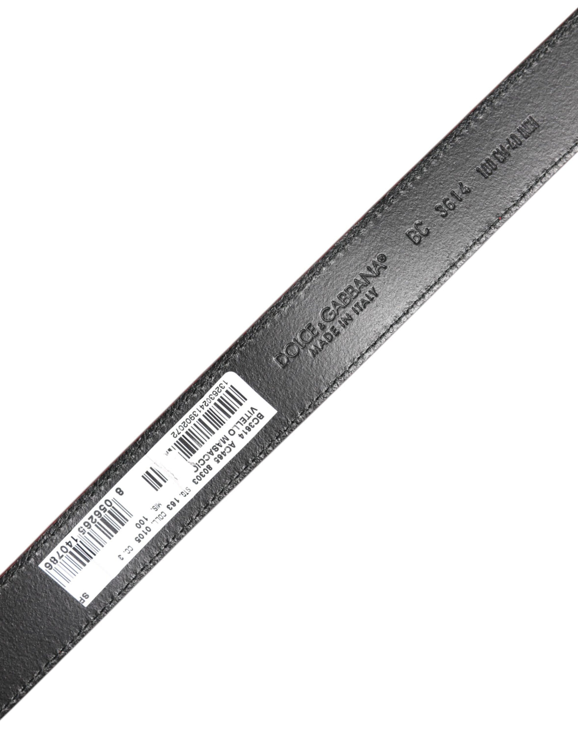 Red Leather Silver Tone Metal Buckle Belt