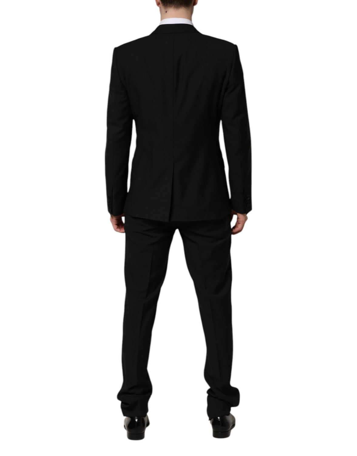 Black MARTINI Crystal Embellished 3 Pc Suit