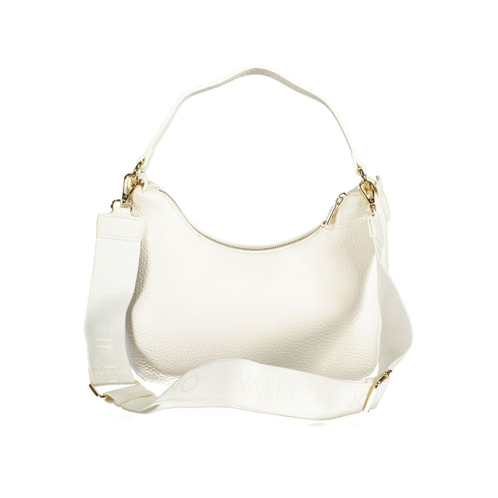 White Polyethylene Women Handbag