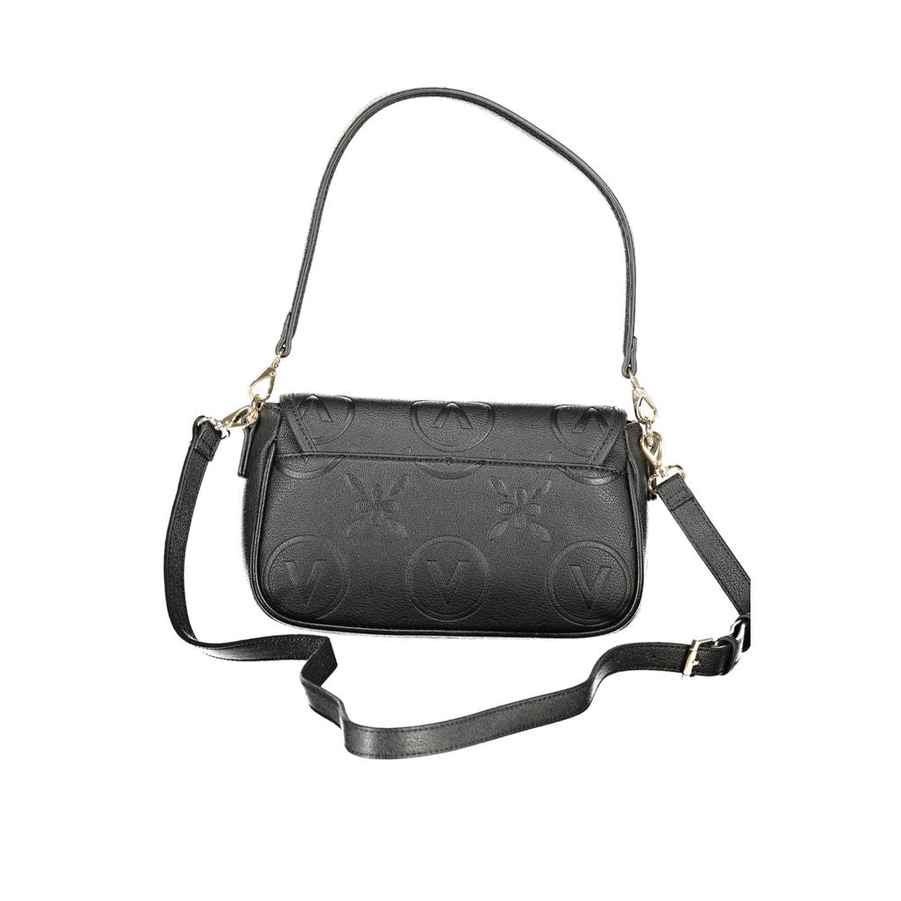 Black Polyethylene Women Handbag