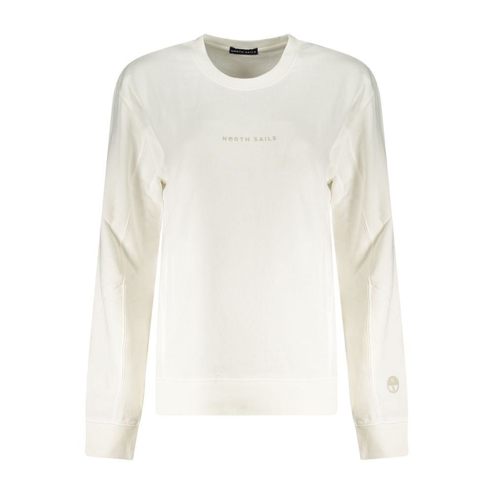 White Cotton Women Sweater