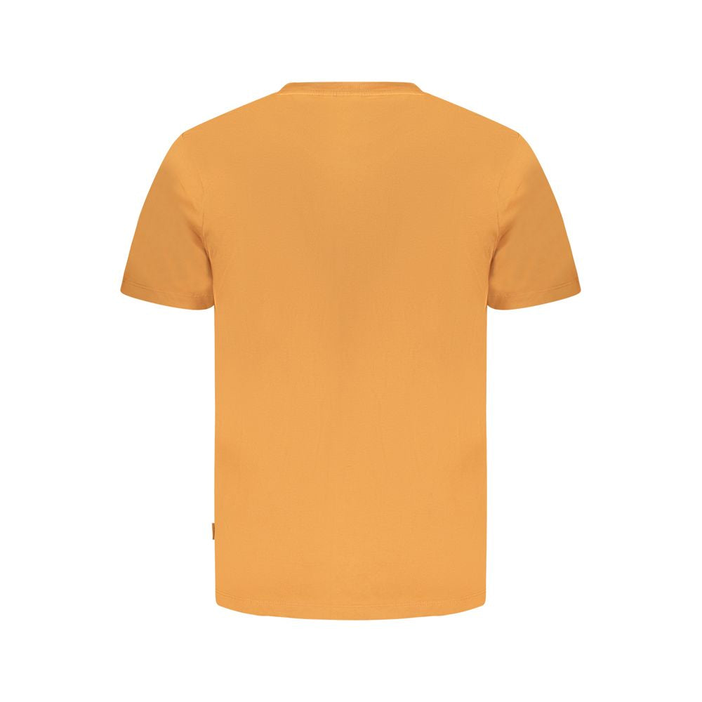 Arancione Cotton Men T-Shirt
