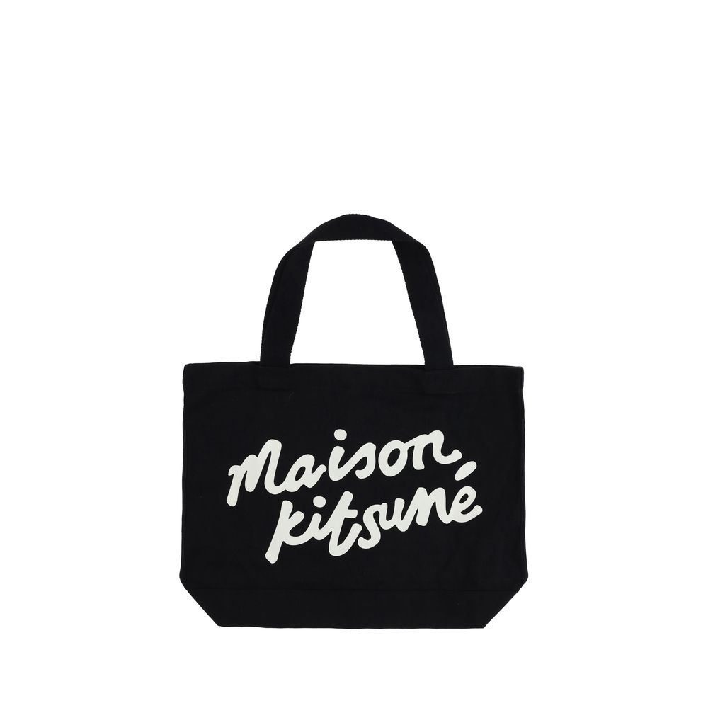 Maison Kitsune Handwriting Tote Bag