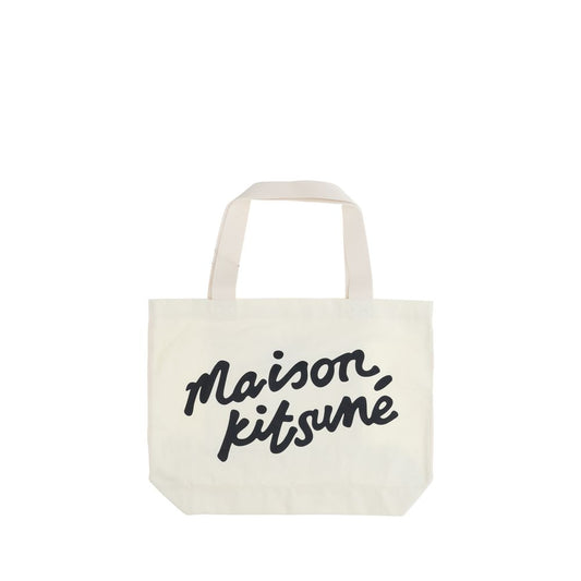 Maison Kitsune Handwriting Tote Bag