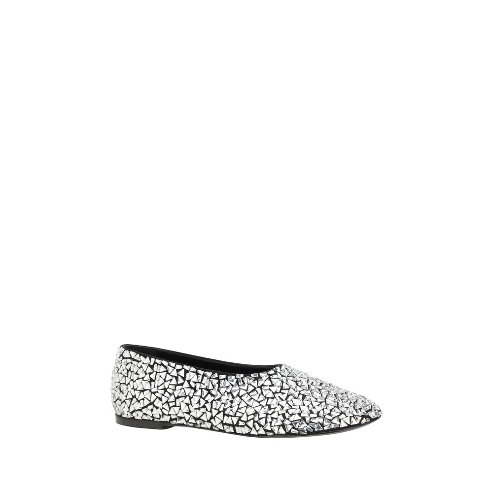 Glove Embellished Ballerinas