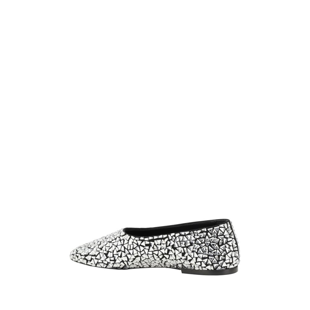 Glove Embellished Ballerinas