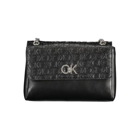 Nero Polyester Women Handbag