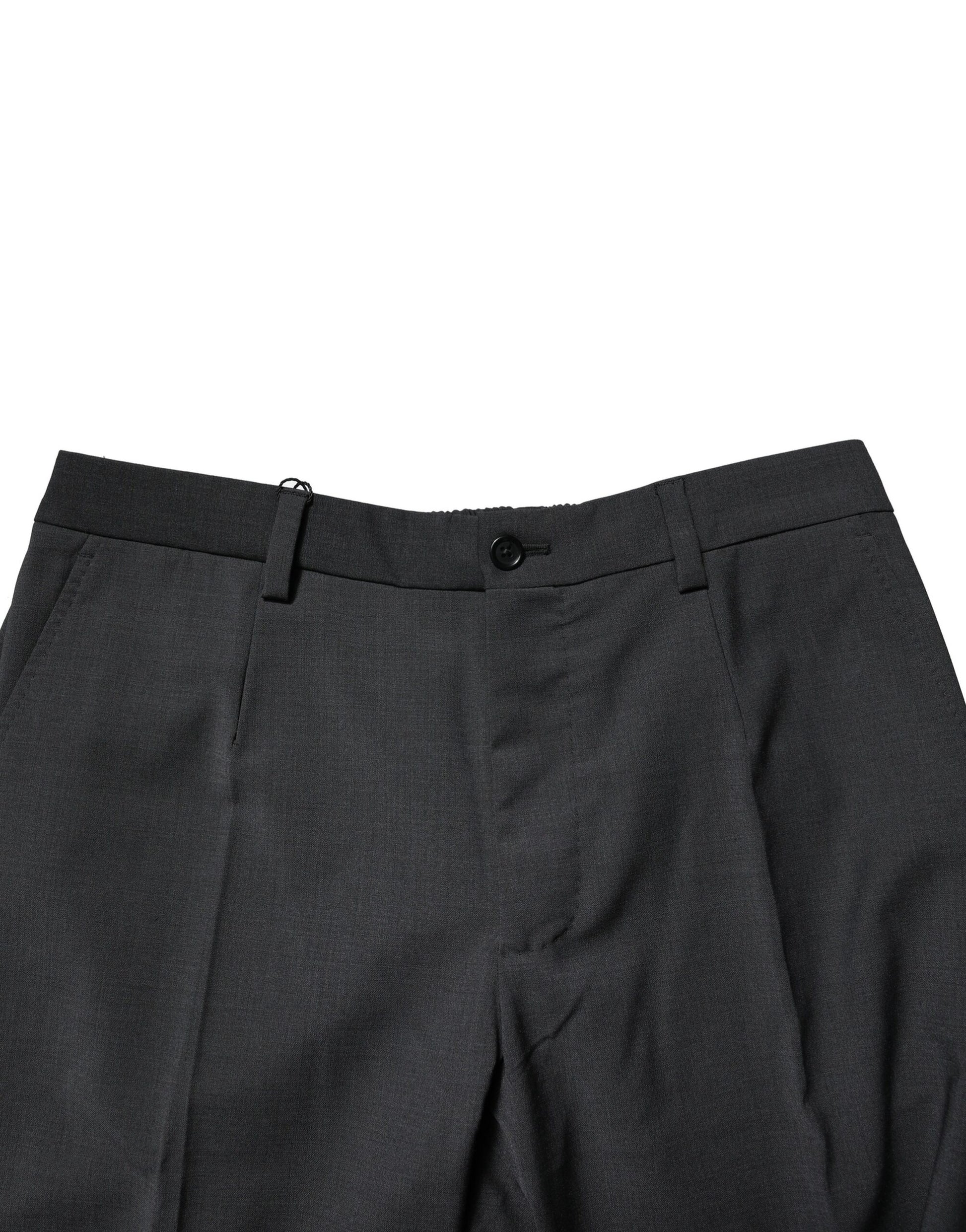 Black Wool Dress Slim Formal Pants