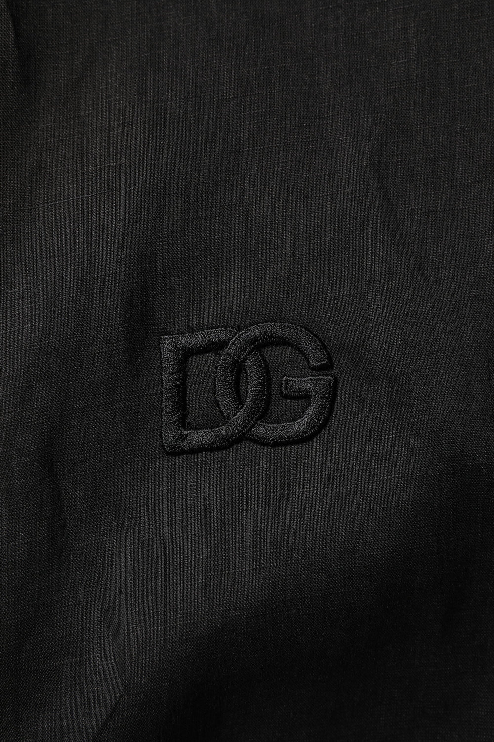 Black Linen Long Sleeves Men Casual Shirt