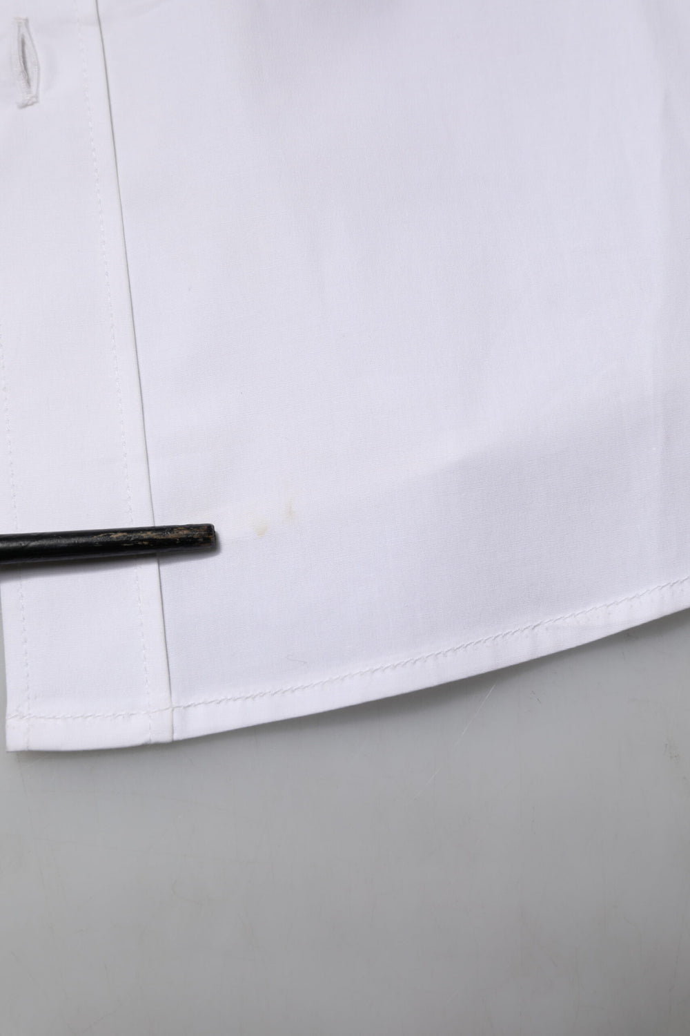 White Cotton Long Sleeves Dress Formal Shirt