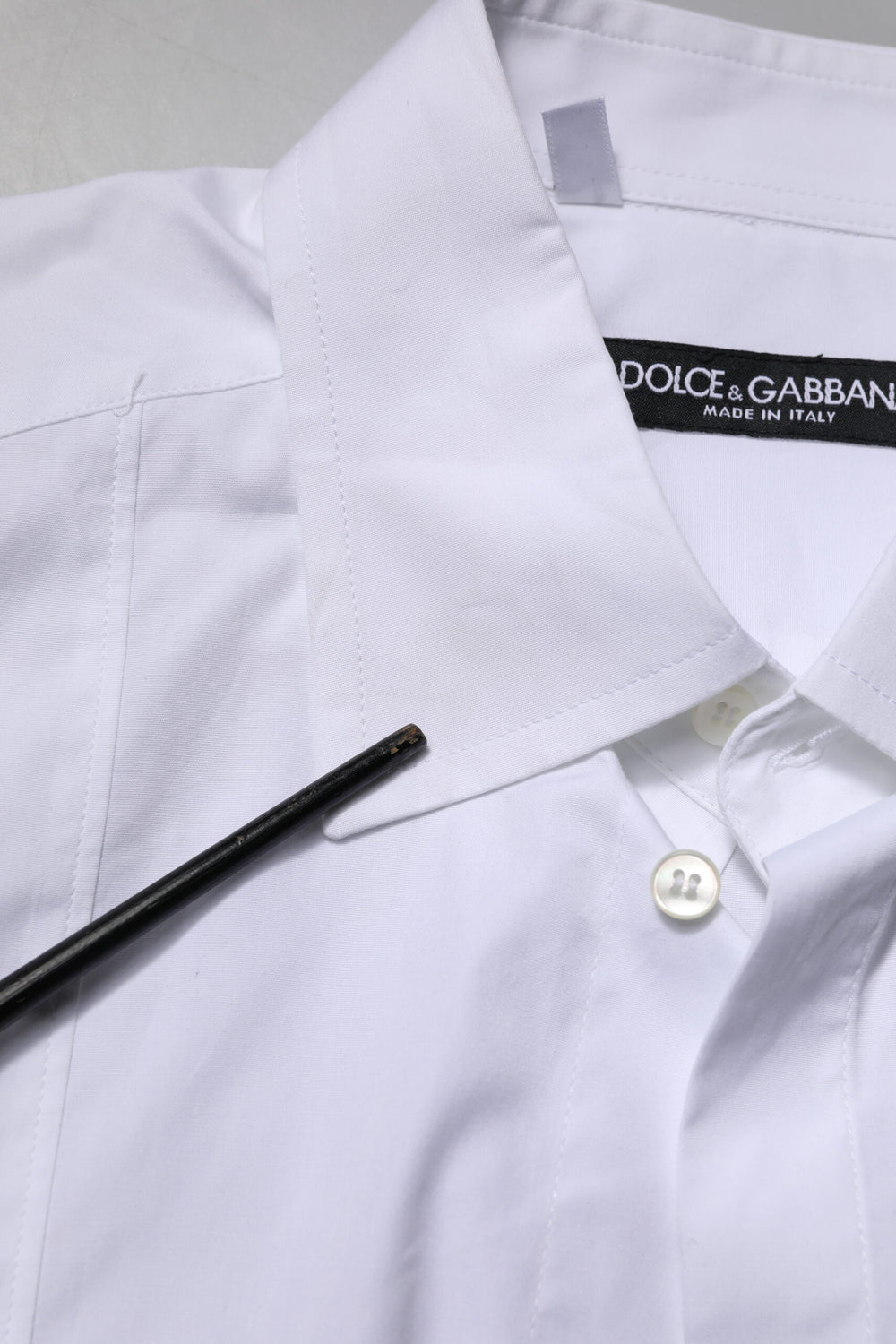 White Cotton Short Sleeves Dress Formal Shirt