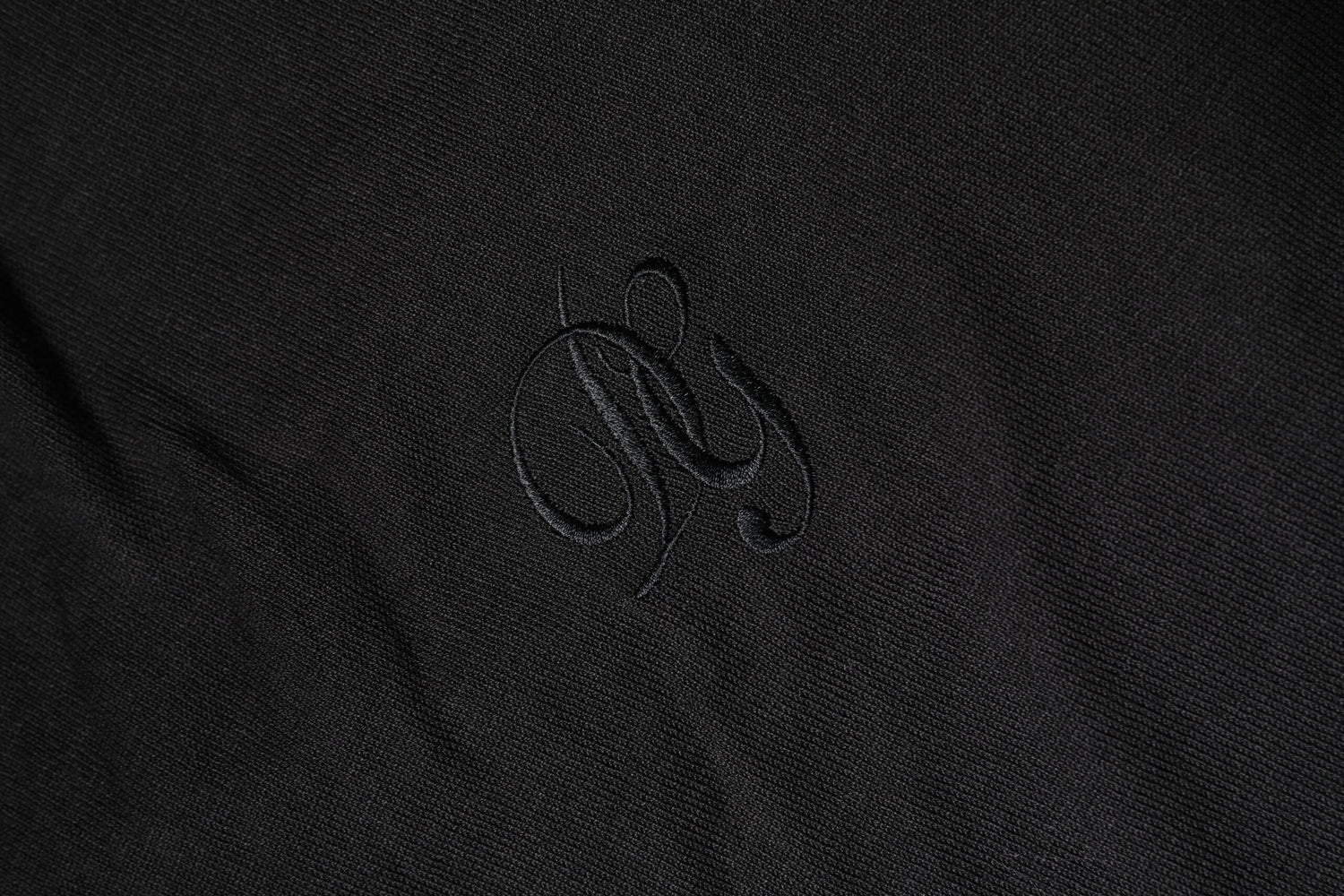 Black Cotton DG Logo Men Sweatshirt Sweater