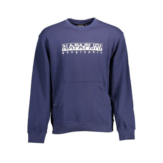 Blue Cotton Sweatshirt