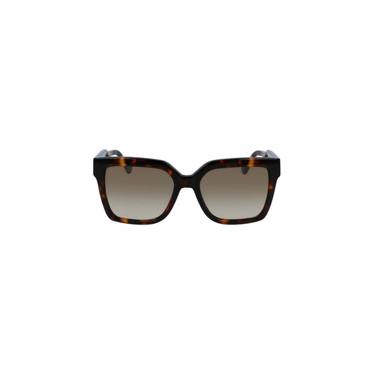 Brown Acetate Women Sunglass