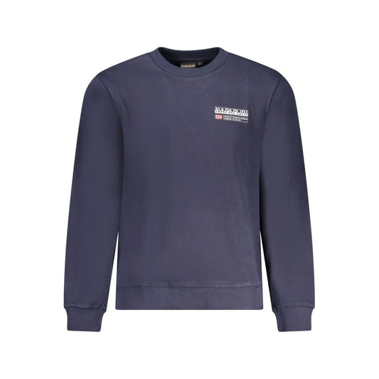 Blue Cotton Sweatshirt