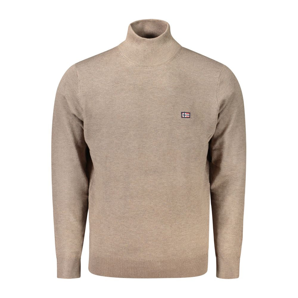 Brown Polyester Sweatshirt