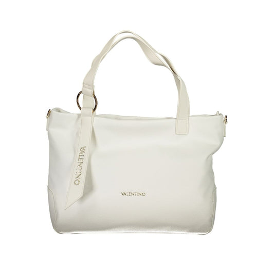 White Polyethylene Handbag