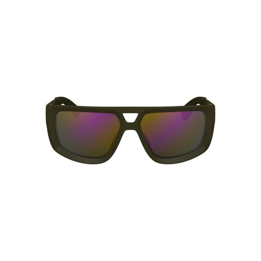 Green Plastic Men Sunglass