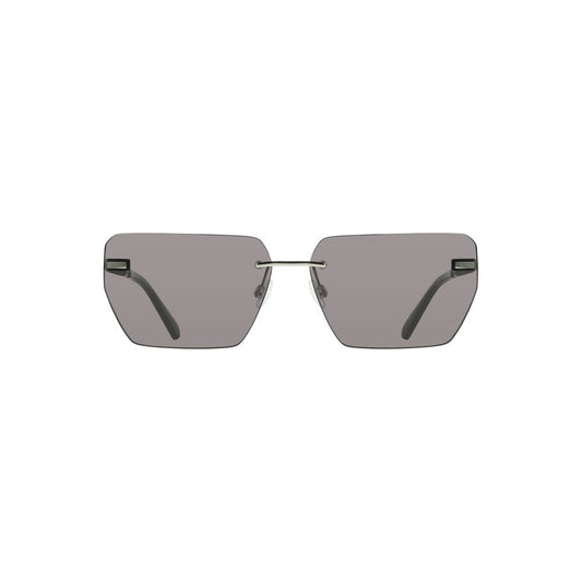 Gray Metal Men Sunglasses