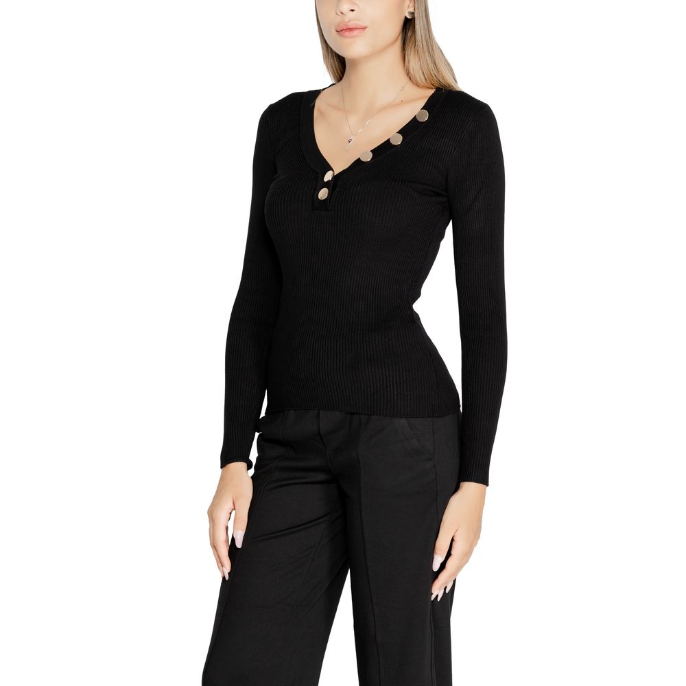 Black Viscose Sportswear