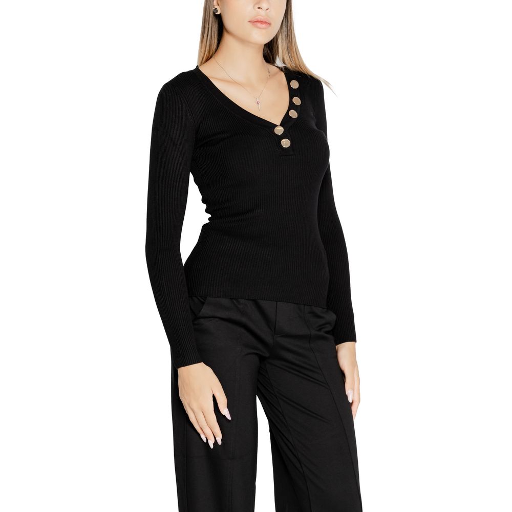 Black Viscose Sportswear