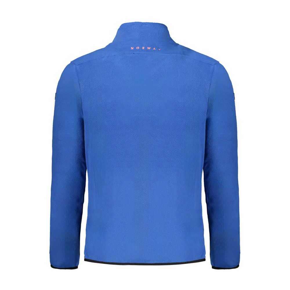 Blue Polyester Sweatshirt