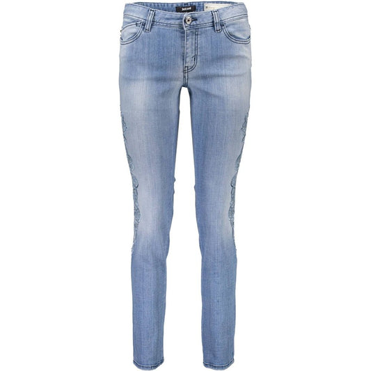 Azzurro Cotton Women Jeans