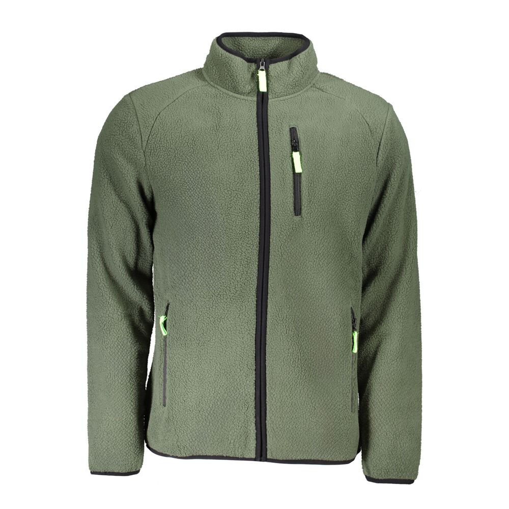 Green Polyester Sweatshirt