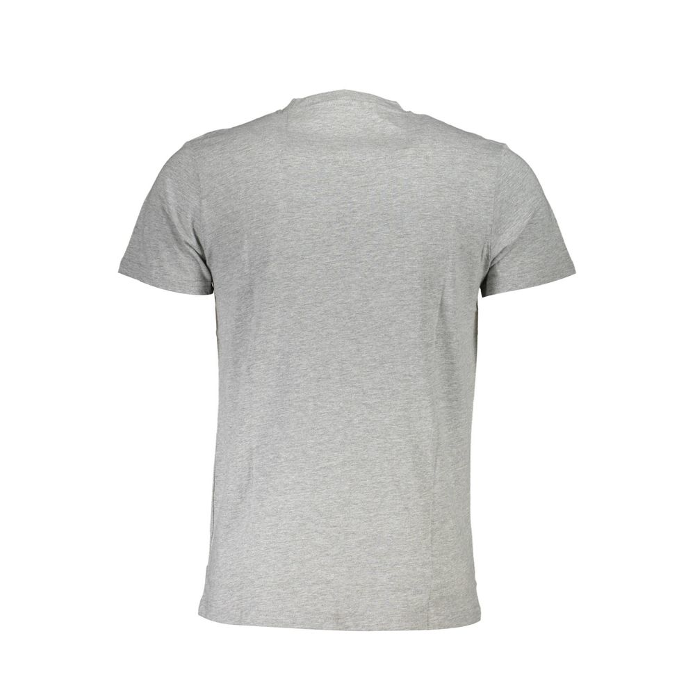 Brown Cotton Men T-Shirt